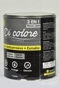 Dicolore Anticorrosivo Negro Galón