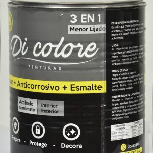 Dicolore Anticorrosivo Negro Galón