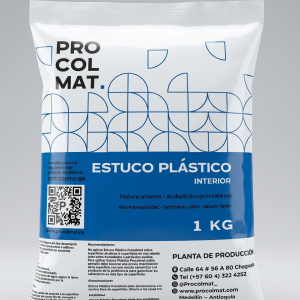 Estuco Plástico Bolsa interior 1kg