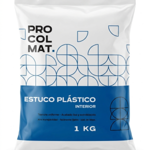 Estuco Plastico Bolsa 1kg