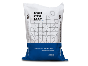 Estuco en polvo 25 kg