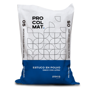 Estuco en polvo 25 kg