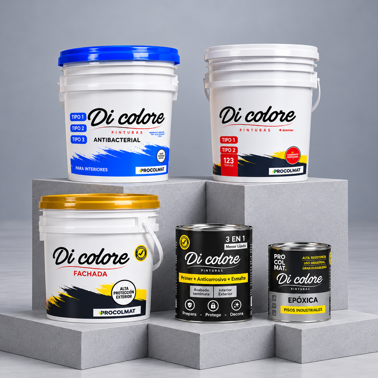Inicio | Procolmat | Estucos, Pinturas e Impermeabilizantes Pinturas